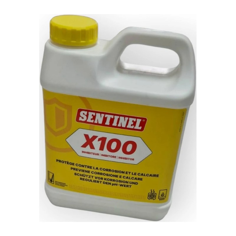 Inhibidor Sentinel X100 1 L para circuito de calefacción y aerotermia