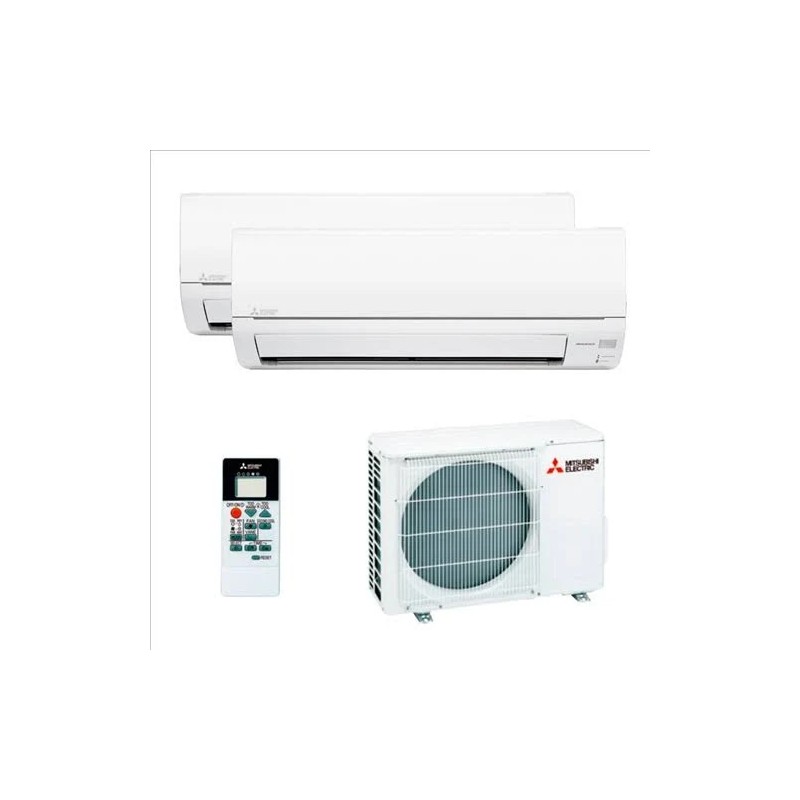 Multi Split Mitsubishi Electric MXZ-HR2535E50VF 2x1 (MSZ-HR25 + MSZ-HR35) · Aire acondicionado