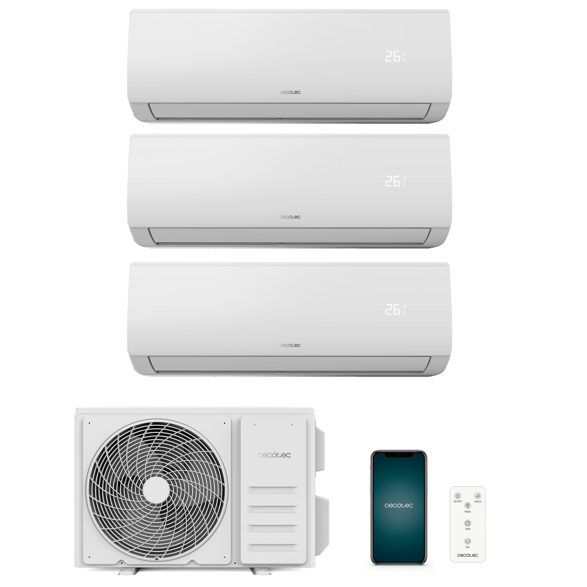 Cecotec AirClima 27000 Multi Connected · Aire acondicionado