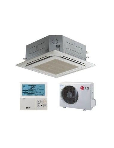 LG Cassette CT12 + UU12W · Aire acondicionado