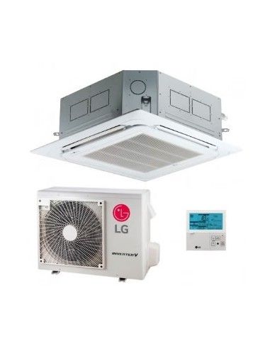 LG Cassette CT18 + UU18W · Aire acondicionado
